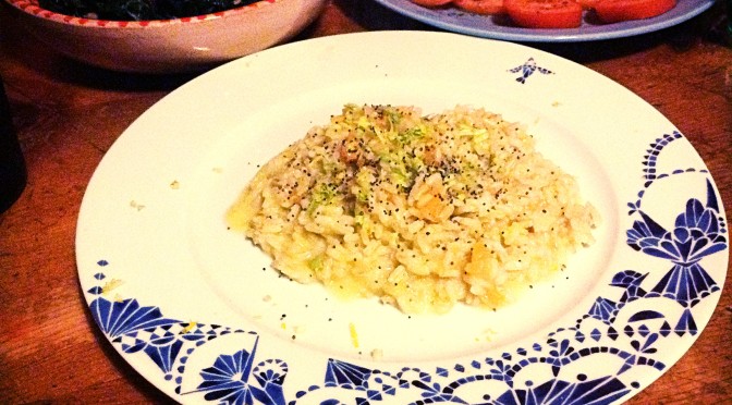 Risotto al melone